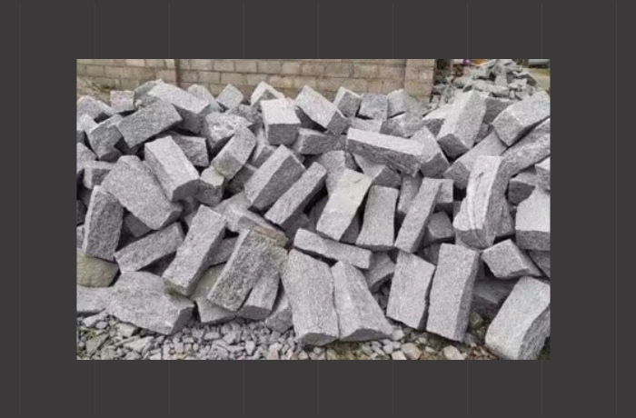 Foundation stone for construction