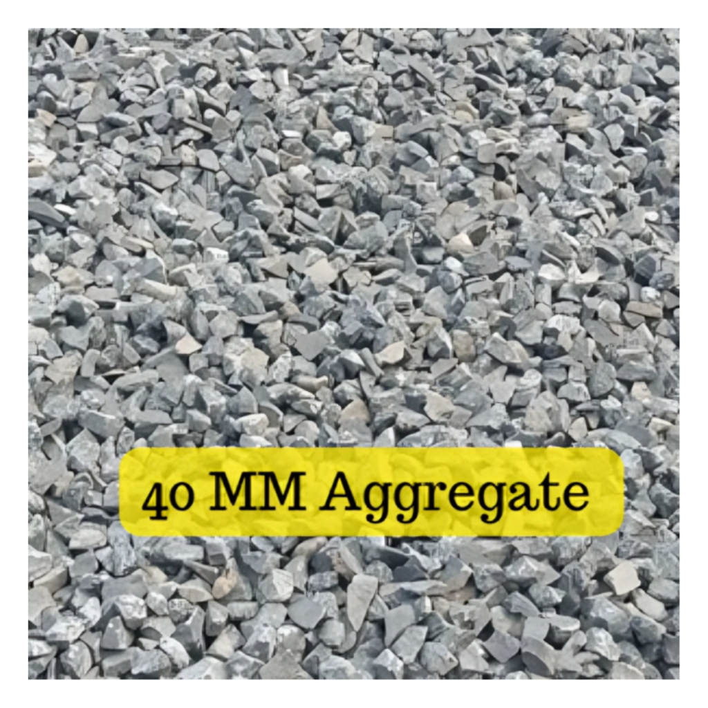 Aggregate types and sizes available in mysore