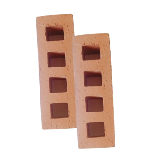 Red bricks building construction material