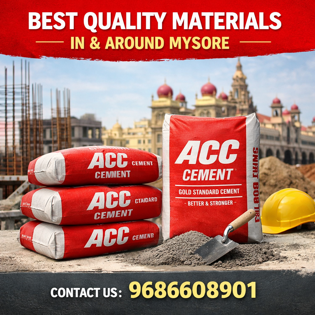 Best Cement for Strong House Construction India