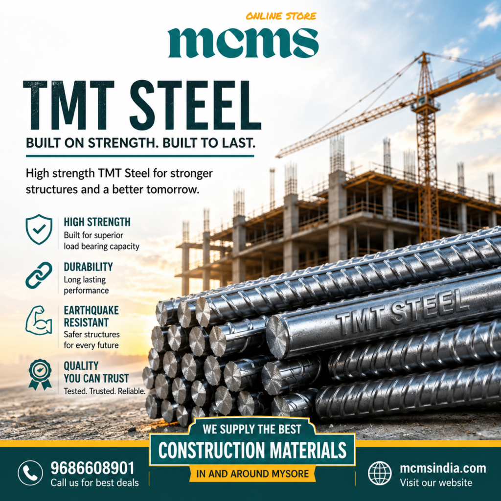 Best Quality TMT Steel at Lowest Prices
