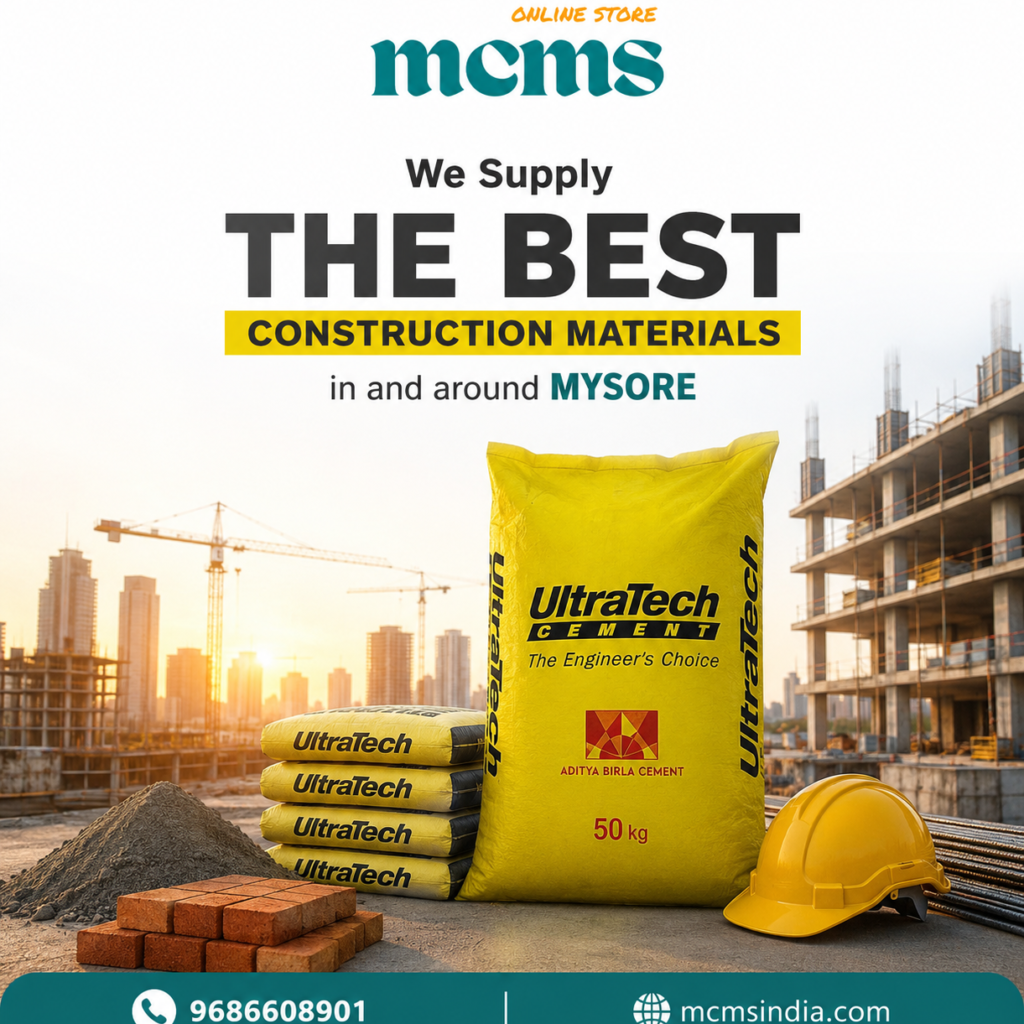 Best Cement for Strong House Construction India