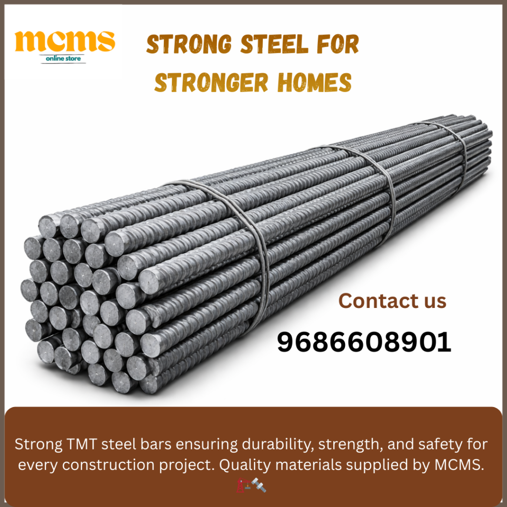 Trusted TMT Steel Suppliers for Building Materials