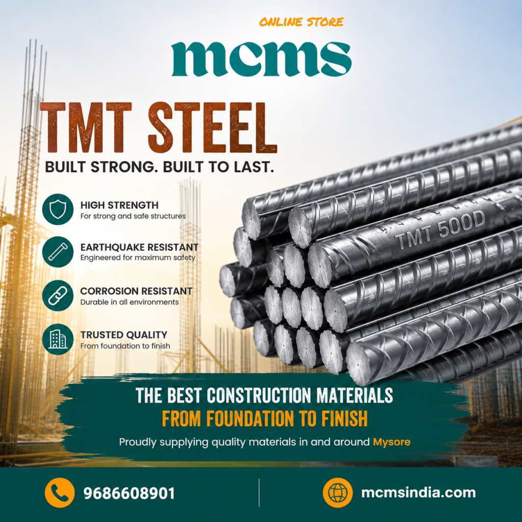 Tmt steel price per kg in Mysore